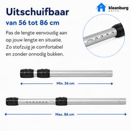 Kleanburg telescoopbuis 35 mm geschikt voor Philips PerformerPro en PowerPro Expert, alternatief voor CP9273/01 en 432200424625 — thumbnail 4