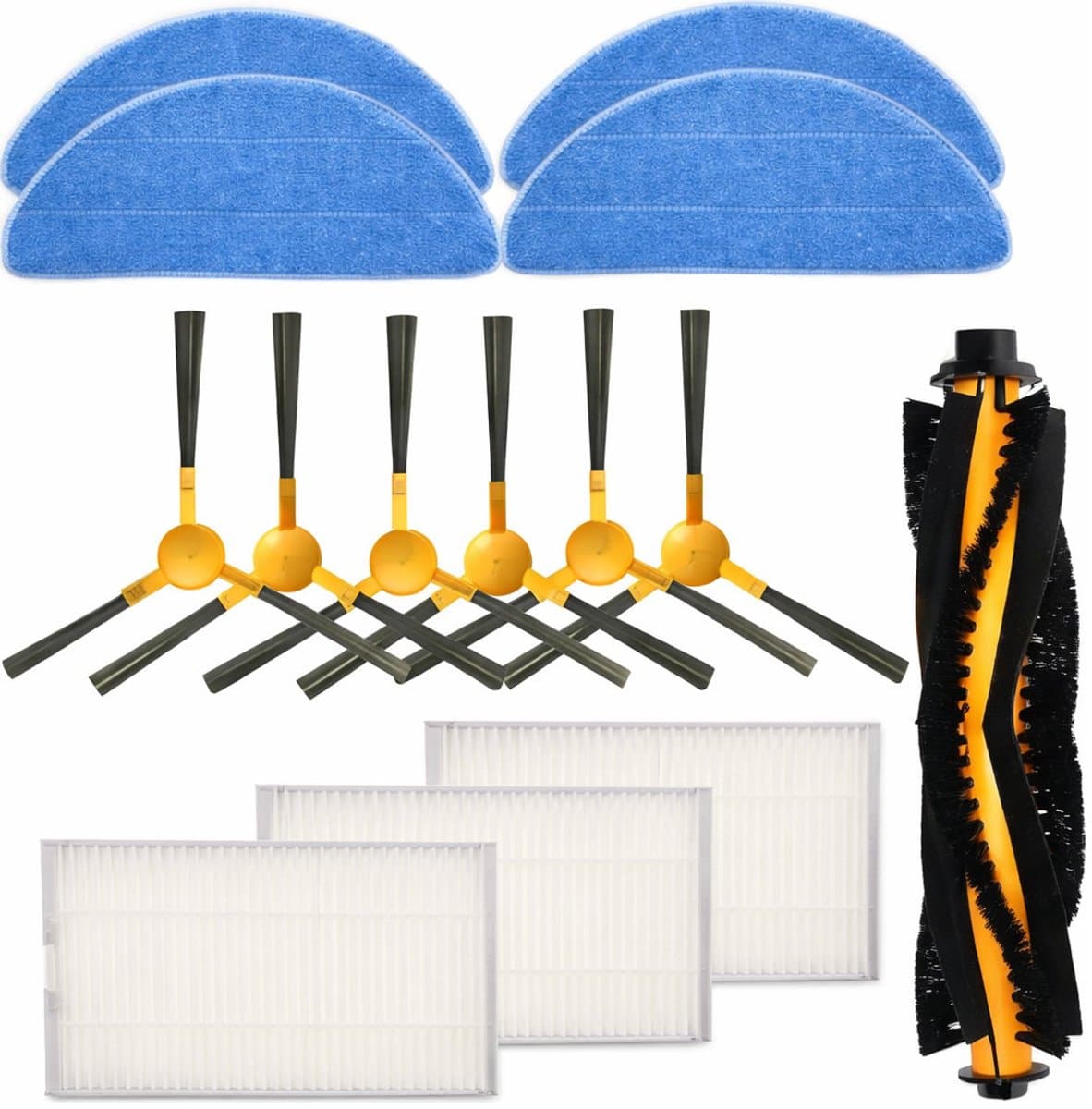 Propex Parts Vervangingsset - Compatible met Blaupunkt Bluebot XBOOST en Liectroux C30B - Robotstofzuigeronderdelen — afbeelding 1