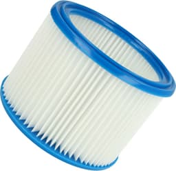 vhbw geplooid filtervervanging voor Makita P-70219, W11753 stofzuigers - cartridgefilter blauw wit — thumbnail 3