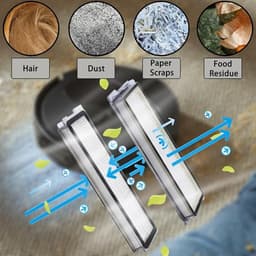 Accessoire-vervanging voor Roborock Qrevo serie - QV 35A, QV 35S, QR 598, QR 798 robotstofzuiger, 2 hoofdborstels, 4 zijborstels, 4 HEPA-filters, 6 reinigingsdoeken, 6 stofzakken — thumbnail 4