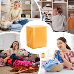 Verhuiszakken - Opbergzakken Kleding - Spullen Opbergen - Vochtbestendige Laag - 240 liter - Niet gespecificeerd — thumbnail 3