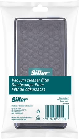 Sillar 2x HEPA-filter voor stofzuiger – filterset compatibel met Miele Complete C2, C3, Compact, C1, C2 – vervanging voor SF-AH50, SF-AP50 — thumbnail 3