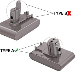 Accu voor Dyson DC31, DC34, DC35 en DC44 Serie Li-ion 2000mAh/22.2V — thumbnail 5
