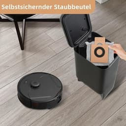 10 stofzakken voor Eufy Clean X8 Pro / X10 Pro Omni robotstofzuiger, geschikt voor zelfreinigend station, vervangende zak, accessoires, stofzuigerzakken, reserveonderdelen — thumbnail 4