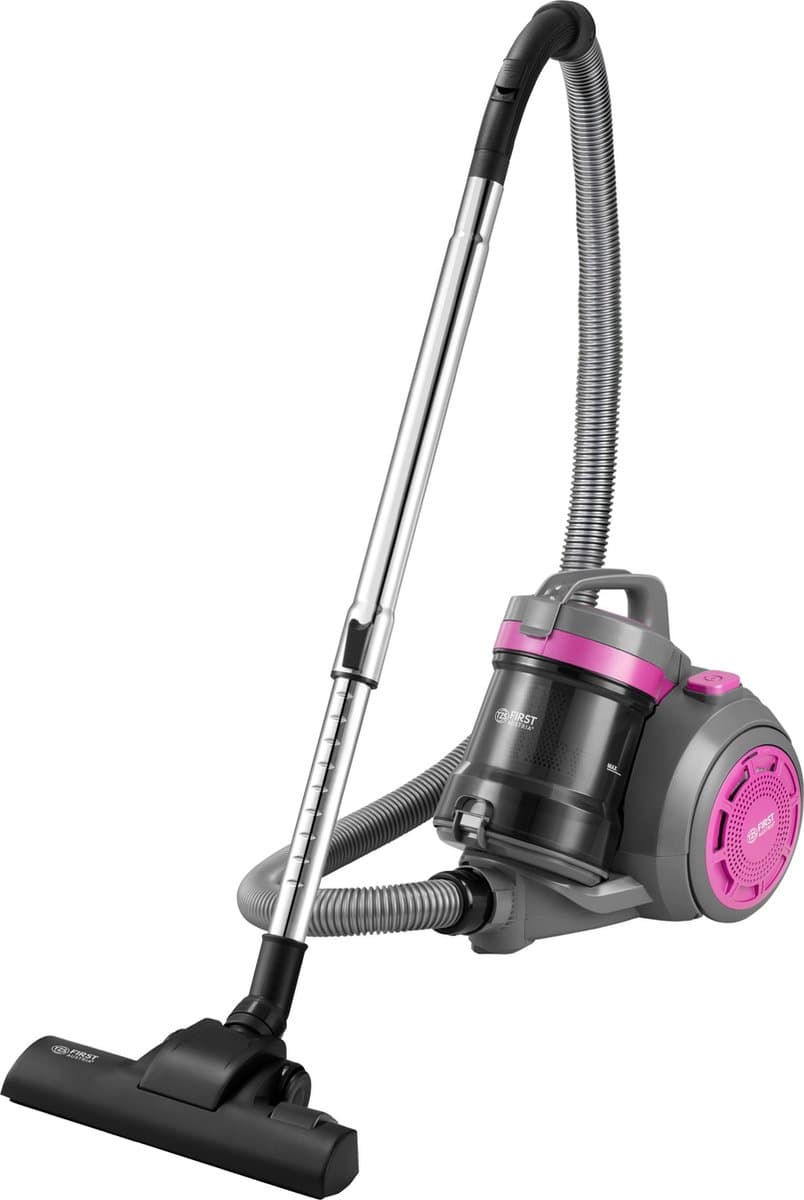 TZS First Austria Stofzuiger - Zakloze Stofzuiger - 800W - Vacuum Cleaner Zakloos - Sterke Zuigkracht - Roze — afbeelding 1