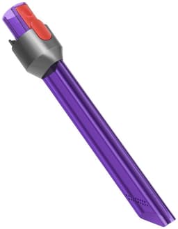 1stuk - Stofzuigeraccessoire - Spleetmondstuk - LED-verlichting - Compatibel met Dyson V7, V8, V10, V11, V15 - Lange buis - Voor het verlichten van stof en vuil in donkere hoeken en spleten - Paars — thumbnail 1