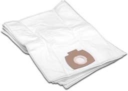 Stofzuigerzak compatibel met 5 zakken met zuigers Makita 446L VC2010L VC2021L VC2511 VC2512L VC3011L - Microvezel non tissée Blanc — thumbnail 2
