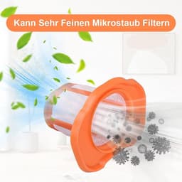 Hepa Filter - Stof Filter - Geschikt voor Black & Decker BHHV520BT BHHV520BFP BHHV320B BHHV320J BHHV520BF BHHV520JF - Wasbaar — thumbnail 2