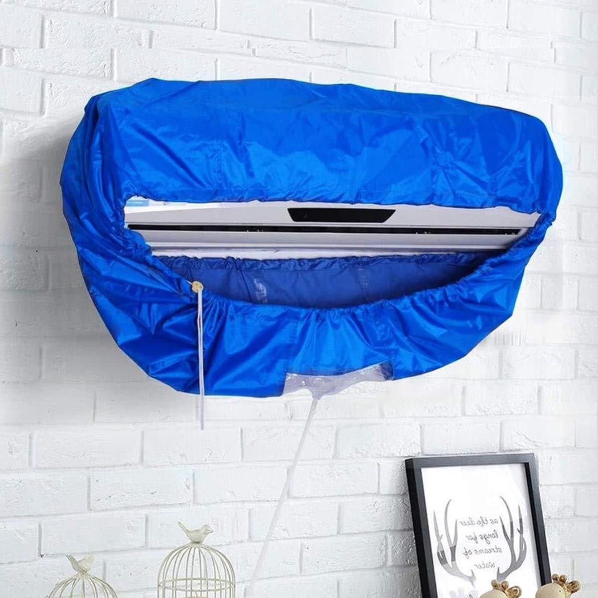 Wandmodel Airco Reinigingskit - Waterdichte Stofhoes voor Airconditioning Onderhoud — afbeelding 1