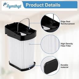 2x Filter geschikt voor Shark WV270EU WV401 WV401BL WV401PK - Vervanging — thumbnail 3