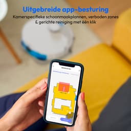 MEDION Robotstofzuiger met 3-in-1 afzuigstation, lasernavigatie en dweilfunctie X55 SW+ (10.000 Pa zuigkracht, roterende moppen, kruislasertechniek) — thumbnail 2