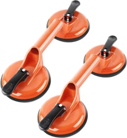 Vacuümlifter voor Glazen en Tegels - 2 Stuks met Aluminium Zuignappen - Draagvermogen tot 105 kg - Ideaal voor Verplaatsen van Zware Voorwerpen — thumbnail 1