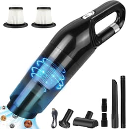 Draadloze Handheld Stofzuiger - 10000Pa Hoog Vermogen Lage Geluid - 2 Filters Oplaadbaar Mini Ontwerp - Geschikt Voor Huis-Kantoor-Auto Accessoire - Effici毛nte Reiniging Zonder Kabels — thumbnail 1