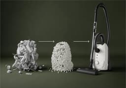 CleanMaster 5000 – Stofzuiger met Zak – Hoge Zuigkracht – 37% Gerecycled Plastic – AllFloor Click-zuigmond – 2-in-1 Multifunctionele Mondstuk – 8,5m Actieradius – Wasbaar Hygiënefilter – Voor Alle Vloeren — thumbnail 1
