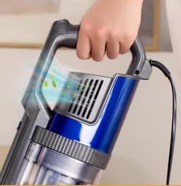 DualForce 680W – Snoer Stofzuiger 60KPa – 7m Kabel – HEPA Filter – Dubbele Handgreep – 800ml Stofreservoir – Voor Harde Vloeren & Tapijt – Stil & Krachtig – Oranje — thumbnail 1