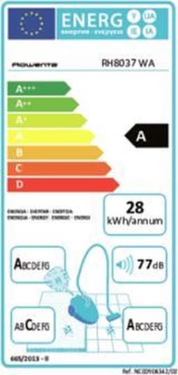 Rowenta Powerline Extreme RH8037WA steelstofzuiger & elektrische bezem AC Droog Stofzak 2,2 l 750 W Wit — thumbnail 2
