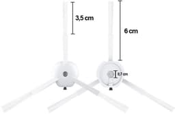 accessoires voor stofzuiger compatibel met XIAOMI ROBOROCK XIAOWA - SDJQR01RR / SDJQR02RR / SDJQR03RR - S5 / S50 / S51 / S55 / S6/ S60 / S6 Pure / S6 MaxV - Xiaowa Lite E20/E25/E35 - Hoogwaardige vervanging — thumbnail 2