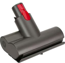 ZENC® Anti Klit Borstel Geschikt Voor Dyson Steelstofzuiger V15, V11, V10, V8 & V7 - Mini Turbo Zuigmond - Matrasborstel - Opzetstuk - Stofzuigermondstuk - Mondstuk - Stofzuigeraccessoires - Grijs — thumbnail 3