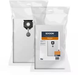 SQOON® Stofzuigerzakken PRO Geschikt voor Kärcher NT30/1 Series – Vervangt Model 2.889-154.0 – 5 Stuks — thumbnail 1