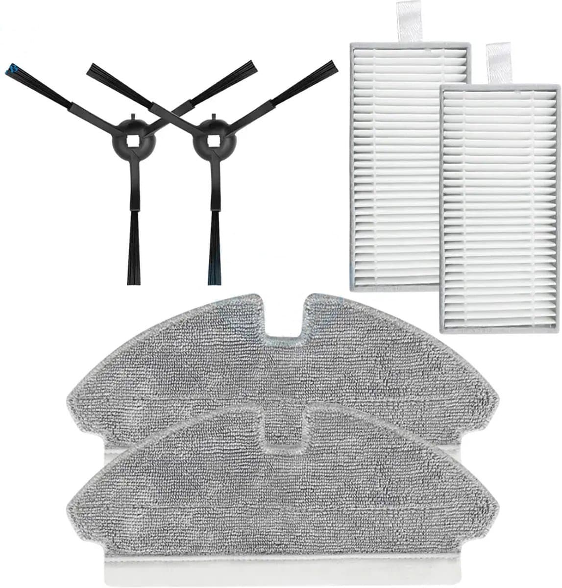 Replacements® Onderdelen set geschikt voor Mova M1 robotstofzuigers - 6-delig — afbeelding 1