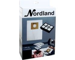 Nordland stofzuigerzakken voor NSC 9415 - 5 stuks + 1 HEPA filter