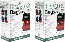 Numatic - 2x Stofzuigerzakken + 2x Geurkorrels (bloemen geur) - Hepa flo bags - Voor Henry/Hetty - NVM 1CH X10 - COMBIDEAL — thumbnail 2