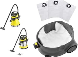 stofzuigerzakken - 10 stuks - Geschikt voor Kärcher o.a. WD4, WD5, WD6 — thumbnail 3