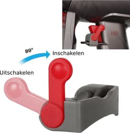 Trigger Lock geschikt voor Dyson Aan Uit Knop V15 / V11 / V10 / V8 / V7 / V6 - Schakelaar Vergrendeling - Handige Accessoires en Onderdelen Steelstofzuiger - Handgreep Clip - Vergrendeling Switch Button Trigger — thumbnail 2