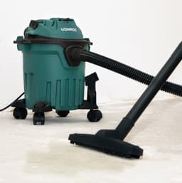 VONROC Compacte nat- en droogzuiger / stofzuiger - 1000W – Blaasfunctie – 12L tank - 5m stroomkabel — thumbnail 4