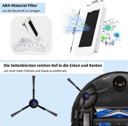 Reserveonderdelenset Geschikt voor Ecovacs Deebot T30 Omni, T30 Pro Omni, T30 Max — thumbnail 4