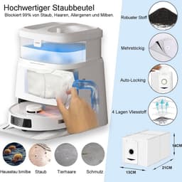 Reserveonderdelenset Geschikt voor Ecovacs Deebot T30 Omni, T30 Pro Omni, T30 Max — thumbnail 3