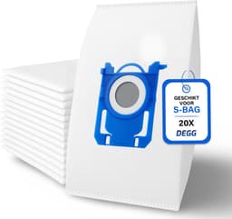 DEGG® - 20x Stofzuigerzakken geschikt voor Philips, AEG en Electrolux S-BAG - Premium kwaliteit - Stofzuigerzakken sbag - Voordeelverpakking - 20 STUK(S) — thumbnail 1