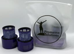 2 x HEPA filter geschikt voor Dyson V10 Sv12 stofzuiger Total Clean, Parquet, Motorhead, Animal wasbaar steelstofzuiger DY-969082-01 - Promessa-Solutions — thumbnail 3