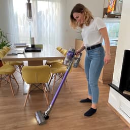 Vitapur Steelstofzuiger - Kruimeldief - 380W - Stofzuiger zonder Zak - Stofzuiger - Handstofzuiger - Kruimeldief Snoerloos - Handstofzuiger met Steel — thumbnail 4