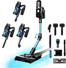 Luxe 3 in 1 Steelstofzuiger – Stofzuiger zonder Zak – Op Accu – Draadloos – Wireless Vacuum Cleaner – Kruimeldief – 7 Mondstukken – 215W – Blauw — thumbnail 1