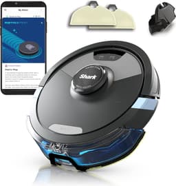 Shark Matrix Plus 2-in-1 Robotstofzuiger met Dweilfunctie - 360° LiDAR Sensor - met Laadstation - Huisdieren - Dweilrobot - 2024 Model - RV2620WDEU — thumbnail 1