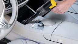Dunlop Auto Stofzuiger - 12V Aansteker Aansluiting - Nat en Droog - Spleet- en Borstelmondstuk - 3 Meter Kabel - Auto Accessories - Zwart/Geel — thumbnail 2