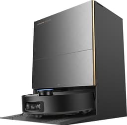 Dreame X60 Pro Ultra Complete Robotstofzuiger Grijs | Dweilfunctie | Automatisch legen & bijvullen | Zelfreinigend | Uitschuifbare borstel/dweil | Hoeken- en randreiniging | Huisdierenhaar | AI navigatie | Handsfree | Allergie | Warmwater dweil — thumbnail 4
