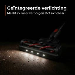 Zedar S900 Steelstofzuiger draadloos 300Watt met 4 verschillende opzetstukken - Draadloze stofzuiger - zonder zak op accu- Vacuum cleaner — thumbnail 5
