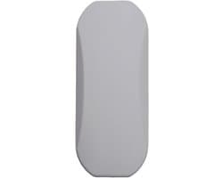 Kruimelverwijderaar Tafel - Borstel Bakje - Snel Opruimen - Ergonomische Greep - 19.8 cm Lengte - Grijs