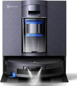 ECOVACS DEEBOT X12 OmniCyclone Robotstofzuiger – FocusJet 46.000 Pa vlekbehandeling – Herbruikbare stofbak – PowerBoost snelladen– 22.000 Pa zuigkracht – OZMO Roller 3.0 – ZeroTangle 4.0 – AIVI 3D 4.0 – 75°C heet water – 1.000 m² — thumbnail 1