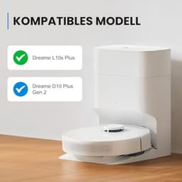 8 Stofzakken voor Dreame D10 Plus Gen 2 / L10s Plus robotstofzuiger, 4 liter grote capaciteit, accessoires — thumbnail 2