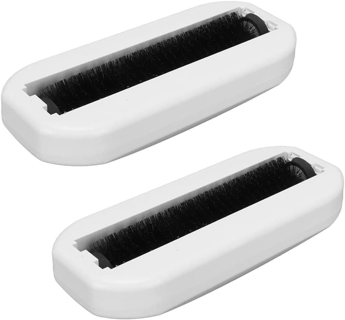 Kruimel Veegmachine - Tafelreiniger - Snel Opruimen - Ingebouwde Opvangbak - 20 x 20 x 5 cm - Wit — afbeelding 1