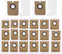20-delige set stofzakken compatibel met Eufy Clean L60 SES / L60 Hybrid SES / L50 SES robotstofzuigers stofzakken-met grote capaciteit van 2,5 liter, — thumbnail 1