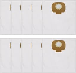 10 stuks Vervangende filterzakken voor de Makita 446L VC2010L VC2021L VC2511 VC2512L VC3011L stofzuiger - meerlaagse stofzakken voor effectieve filtratie — thumbnail 1