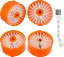 4 filters Geschikt voor Black & Decker BSVF1 BSV2020G BSV2020P draadloze handstofzuigers — thumbnail 1