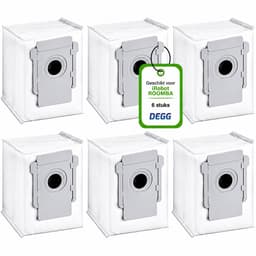 DEGG® - Stofzuigerzakken Geschikt voor iRobot Roomba - Compatibel met i8, i8+, i7, i7+, i6, i6+, i5, i5+, i4, i4+, i3, i3+, s9, s9+, j7, j7+ - Geschikt voor iRobot Onderdelen - Perfecte Pasvorm en Hoge Kwaliteit — thumbnail 1