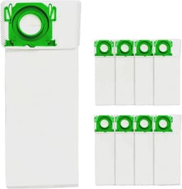 8 stuks stofzuigerzakken voor Sebo stofzuigers- filterzakken met drievoudige bescherming- compatibel met Thomas bork V701 V702 en Sebo K1-K3 stofzuigers — thumbnail 1