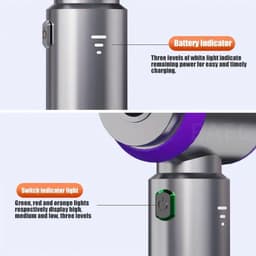 ITRONIQ Kruimeldief Draadloos – Auto Stofzuiger en Air Duster – Mini Handstofzuiger Met Blaasfunctie - Mini Vacuum Cleaner — thumbnail 2