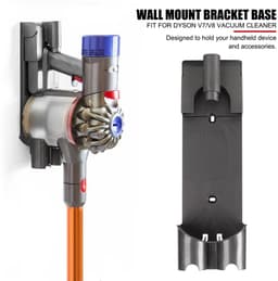 Dailygoody - Wandmontage Dock-laadstation - Muurbeugel - ABS - Geschikt voor Dyson V7 V8-serie - Oplaadstation - Handstofzuiger accessoires — thumbnail 5